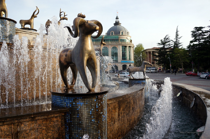 Colchis Fountain - City Kutaisi(1)